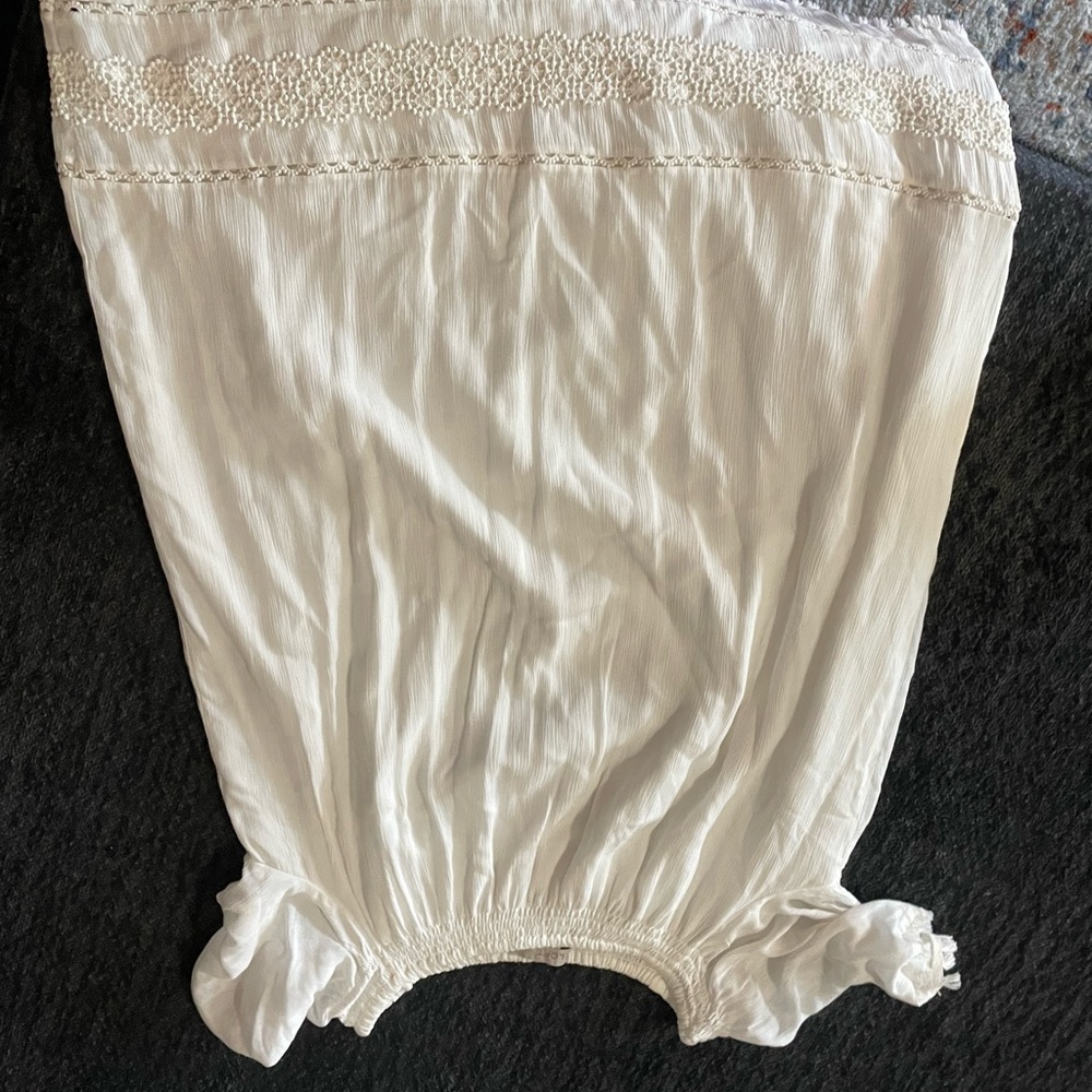 Ann Taylor loft white dress
